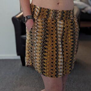 Earthbound printed skirt